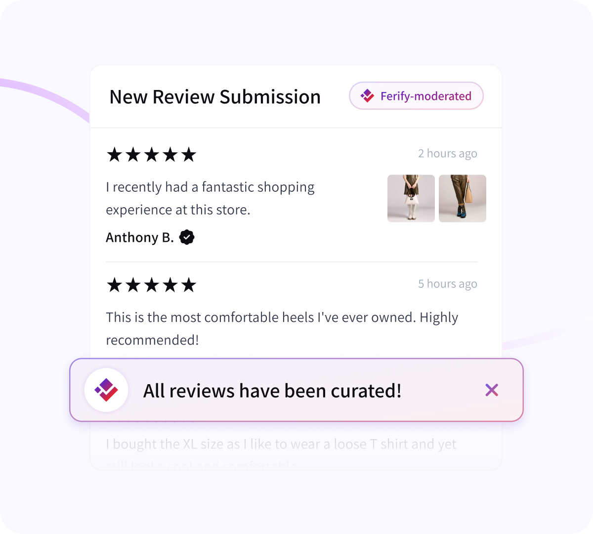Smart review moderation you can trust with Ferify